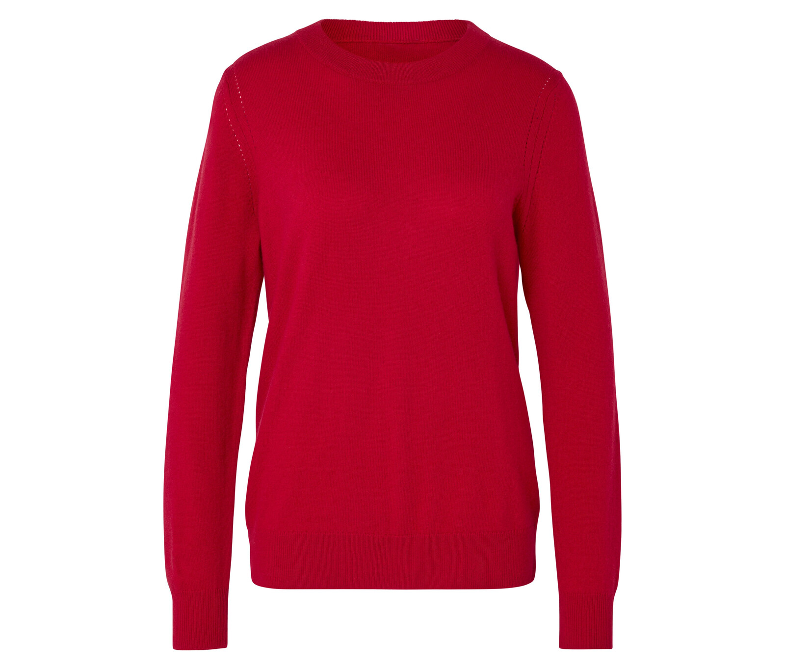 Tchibo - Svetr z jemného úpletu s kašmírem - pro ženy - vel. L 44/46 - barva: červená