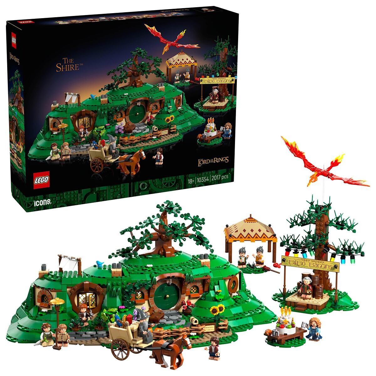 LEGO® Icons 10354 Pán prstenů: Kraj