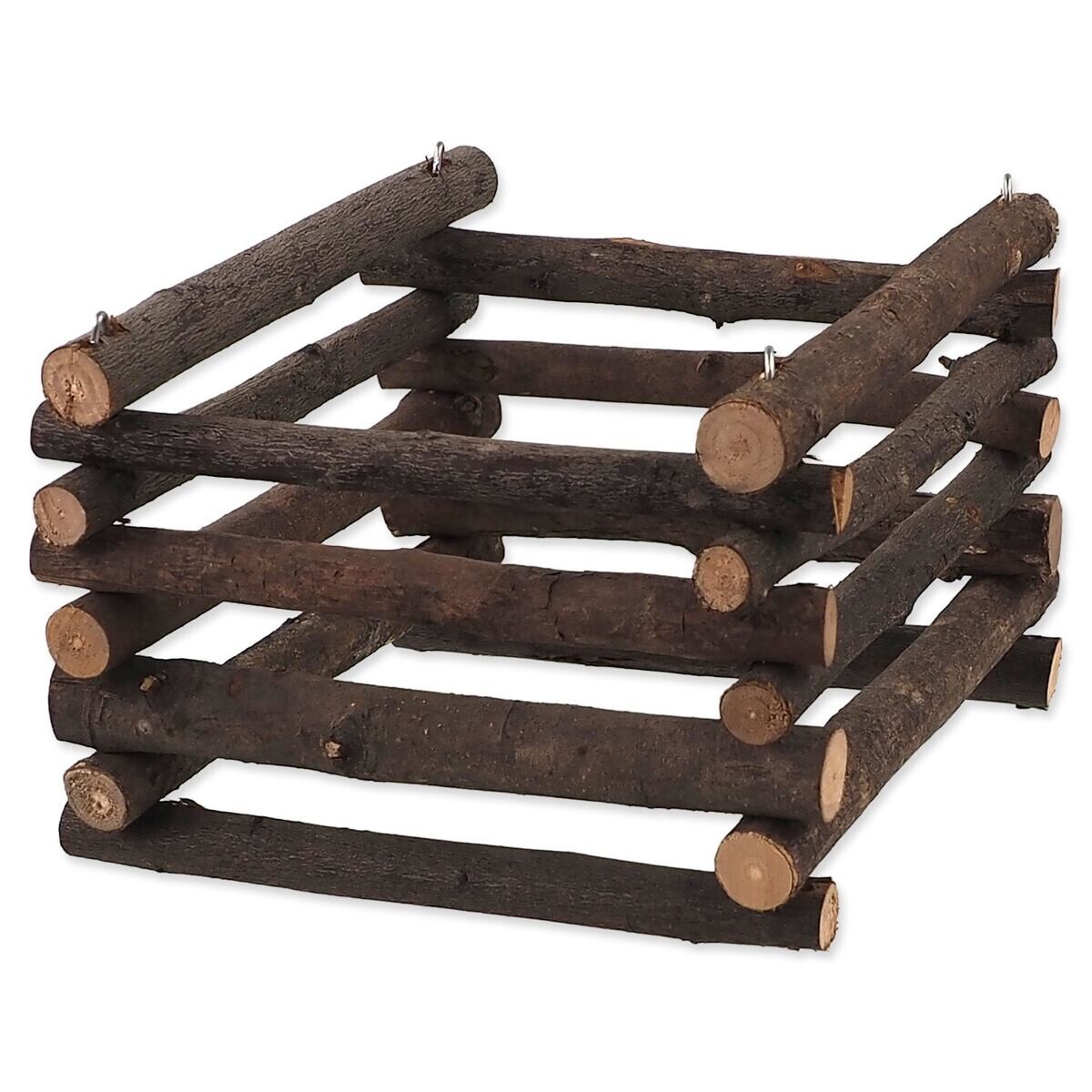 Seník Small Animals Natural dřevěný 15x11x15 cm