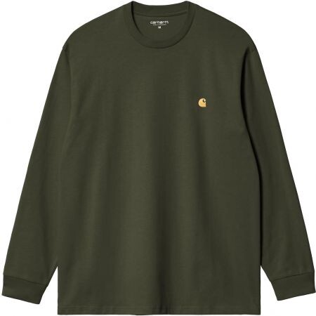 Triko Carhartt Wip Chase L/S - Zelená - L