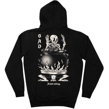 Mikina The Dudes Sad Classic Premium Hoo - Černá - L