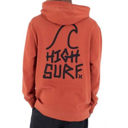 Mikina Hurley Sider Hood - Oranžová - L