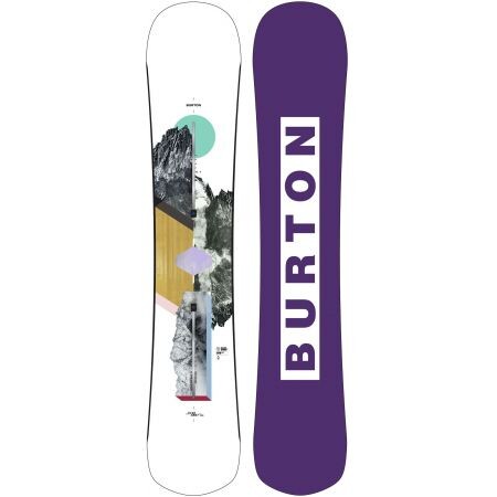 Snowboard Burton Hideaway Rocker Wms - Bílá - 148