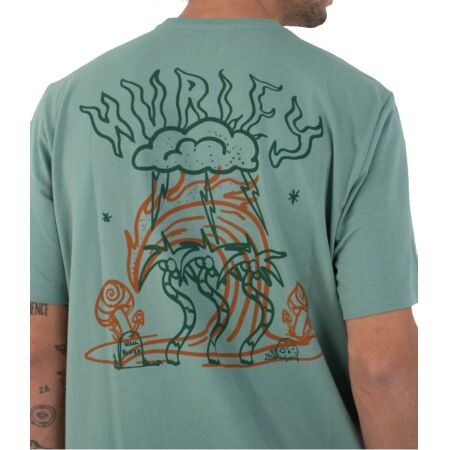 Triko Hurley H2O Dri Storm Chasing S/S - Zelená - L