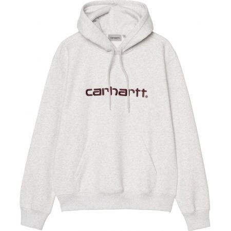 Mikina Carhartt Wip Hooded Carhartt - Šedá - L
