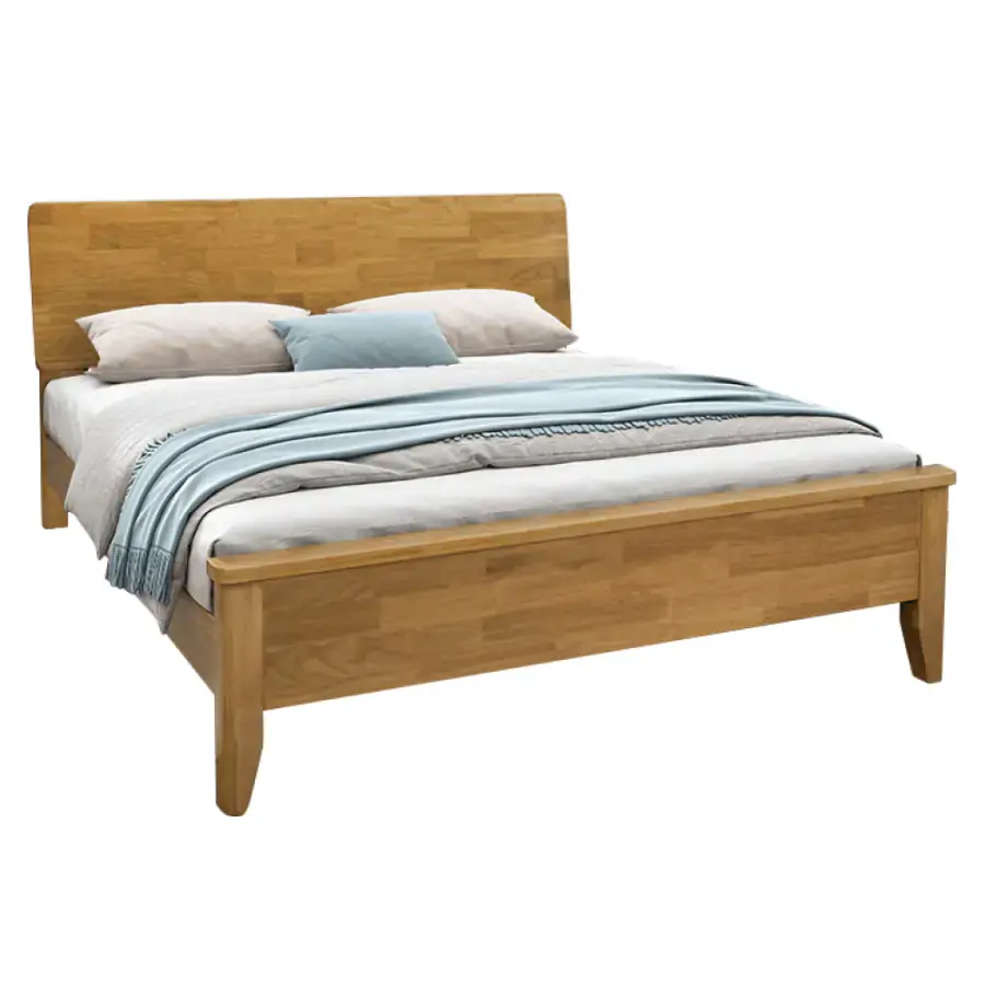 Tempo Kondela Manželská postel NOEMI 160x200 - přírodní