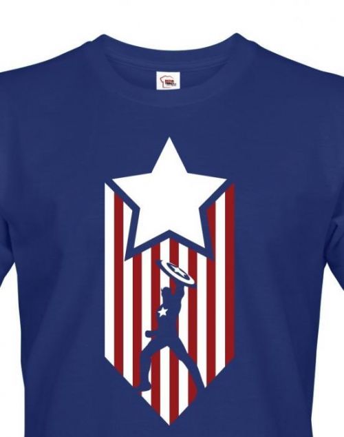 Pánské tričko s potiskem Kapitán Amerika - Captain America