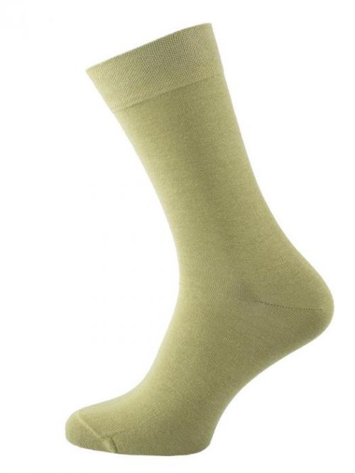 Pánske jednofarebné ponožky Pea zelené veľ. 39-41
