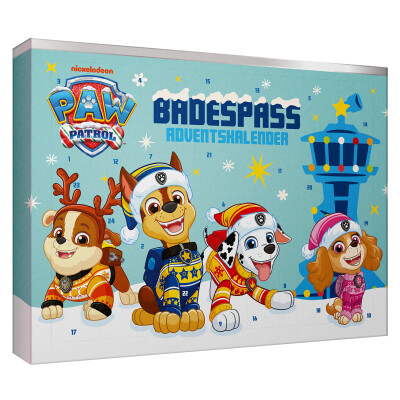 Adventní kalendář plný koupelové zábavy Tlapková patrola