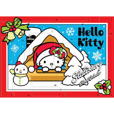 Hello Kitty adventní kalendář (papírenský)