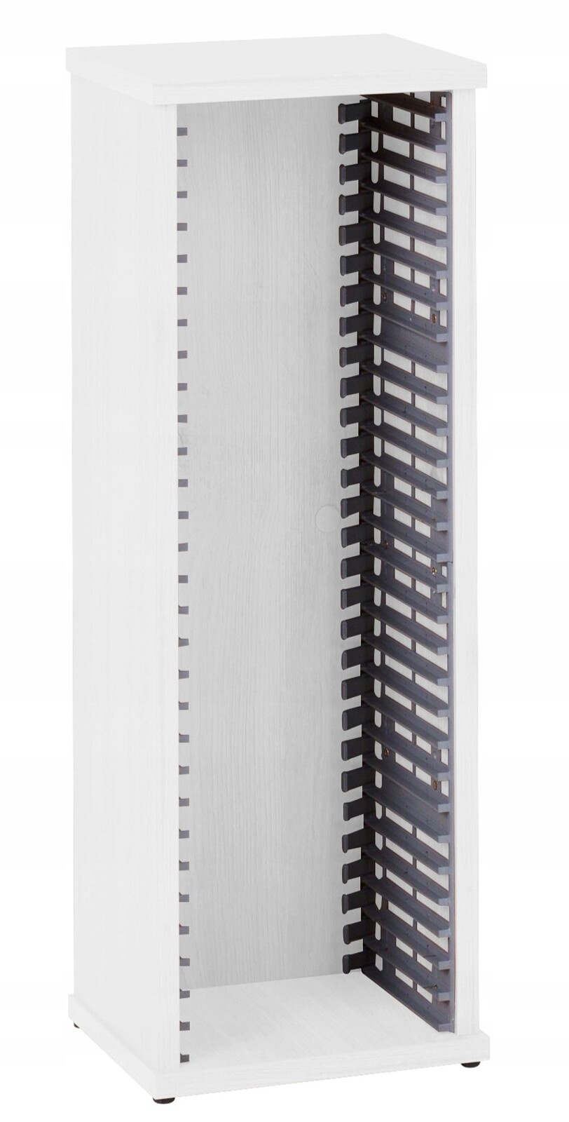 Stojan na hry PS3 PS4 PS5 Xbox One filmy Blu-ray kontejner 30 disků bílý Box