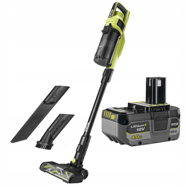 Bezdrátový Ruční Vysavač Li-ion Baterie 18V 4,0Ah One+ Ryobi