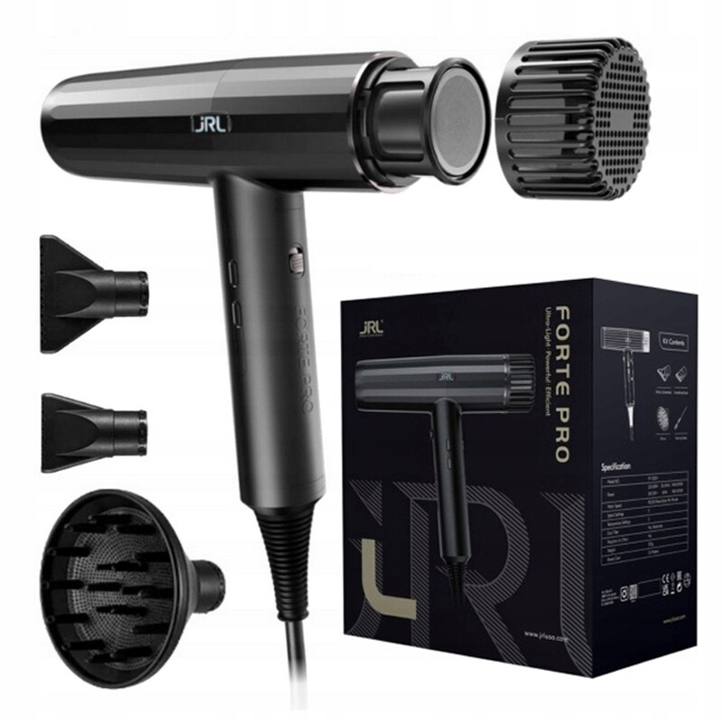 Jrl Vysoušeč vlasů Forte Pro FP2020H Hair Dryer Černý 2150W