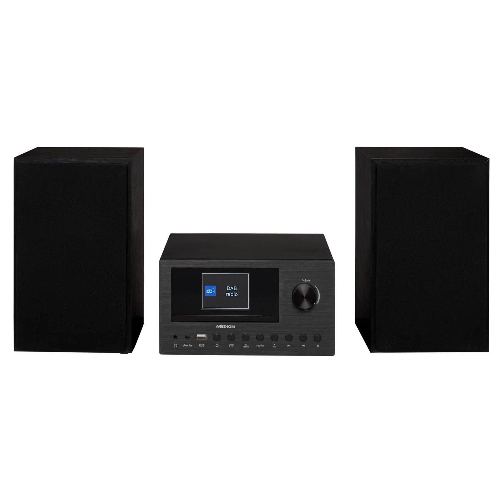 Stereo věž Medion P85003 Dab+, Pll Fm, Bluetooth, Usb, Aux, 2 x 150 W