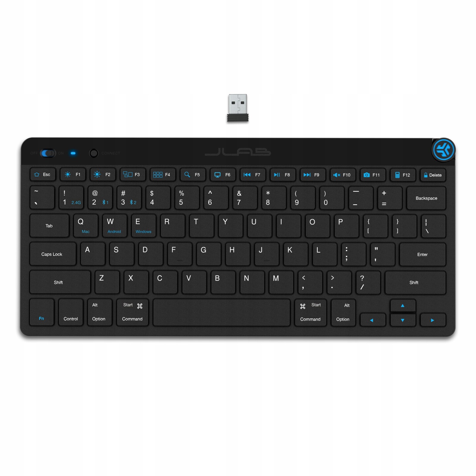 Klávesnice JLab Wireless Go Keyboard