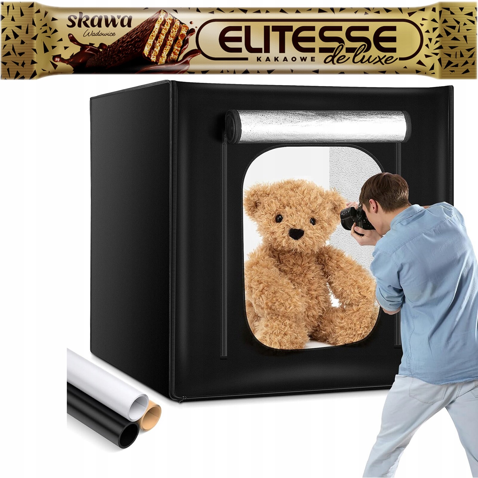 Stan bez stínu pro fotografie Ombar ZK-RY-07 80x80 cm Nový