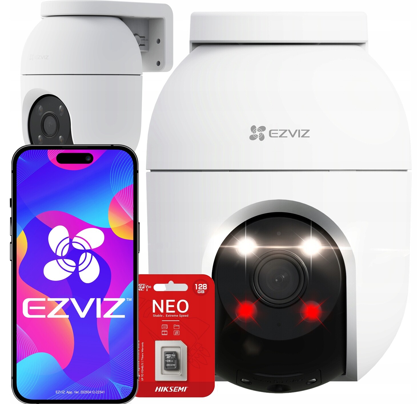 WiFi kamera 5Mpx Dual Light Venkovní C8C 3K Autotracking karta 128GB