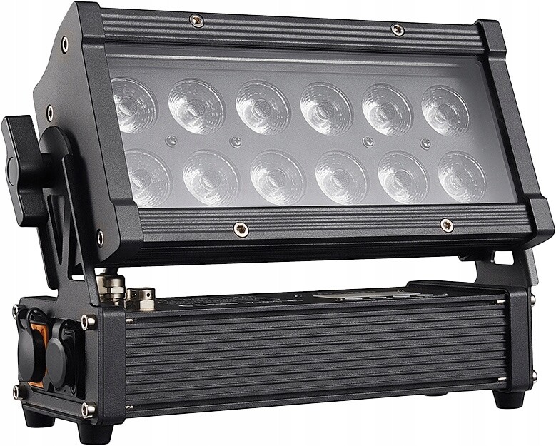 Led reflektor Fractal Lights Multiray 12x18W akumulátorový IP65