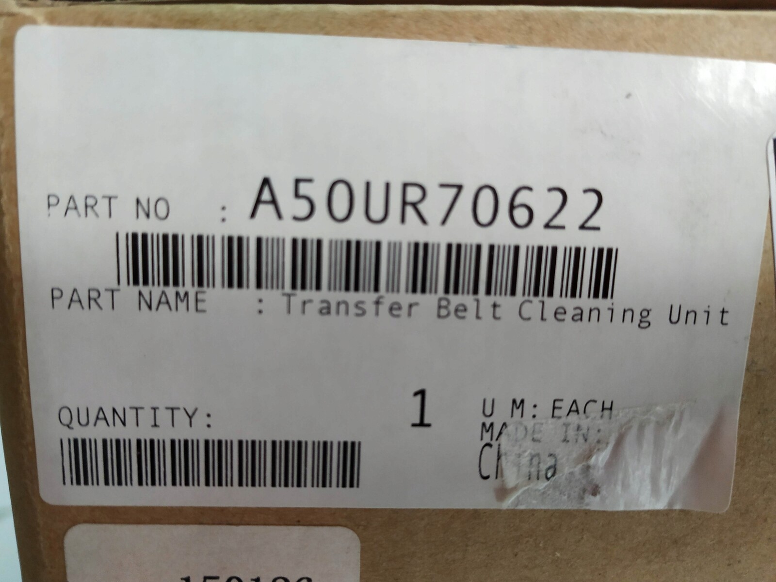 Čisticí jednotka přenosu A50UR70666 Minolta C1060 C2060 C2070 C3070 C3080