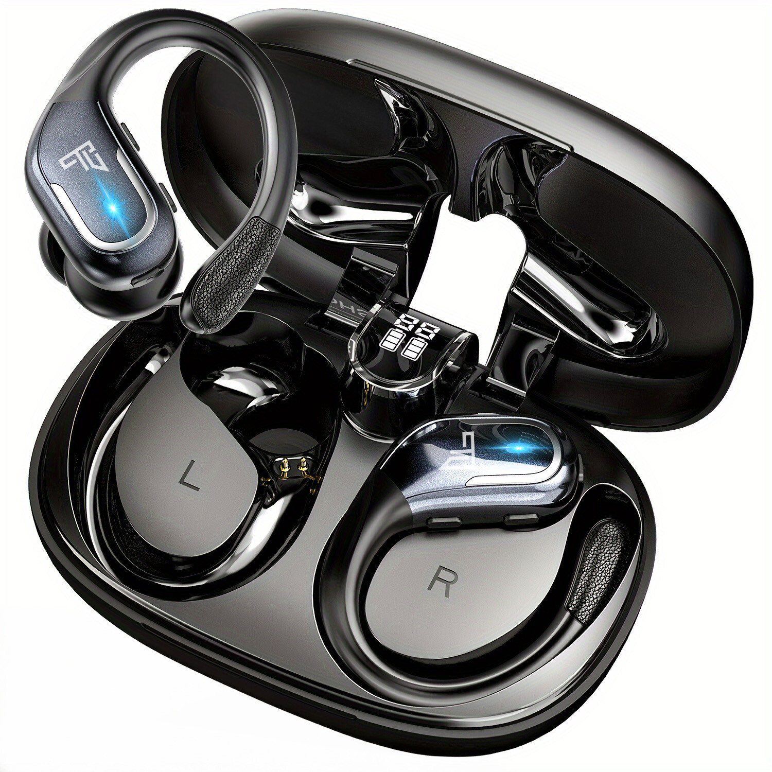 Bezdrátová sluchátka Feegar Sport Bluetooth 5.4 Baterie 70H Do uší IPX5