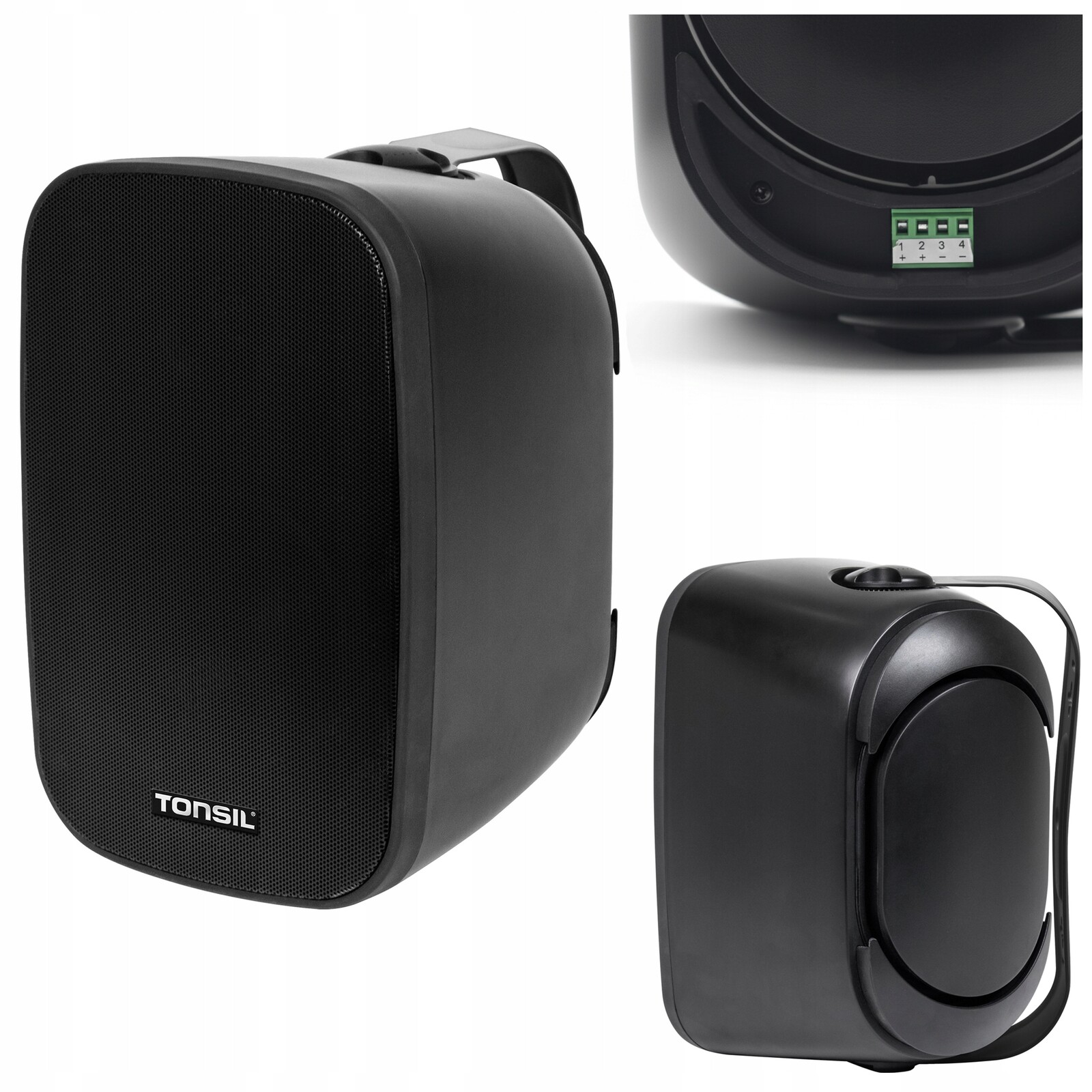 Nástěnný reproduktor Tonsil ZGS40W Vnitřní venkovní 100V 8ohm 40W Černý