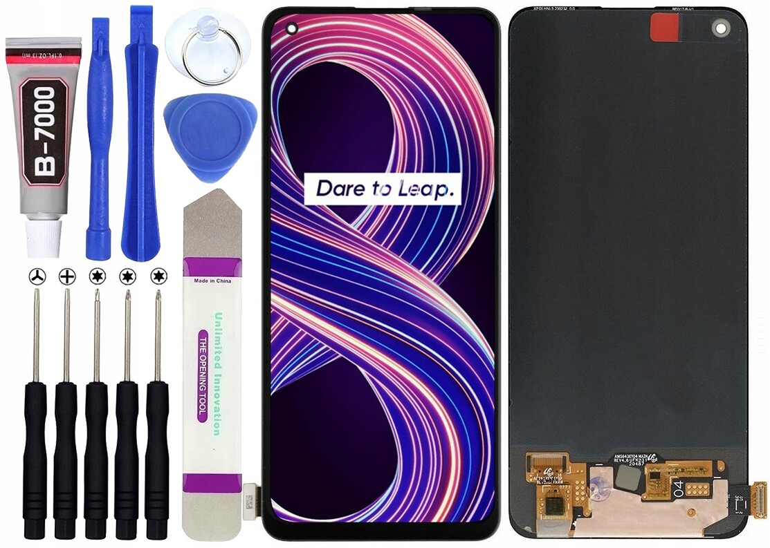 Displej pro Oppo Realme 8 RMX3085 Oled LCD displej