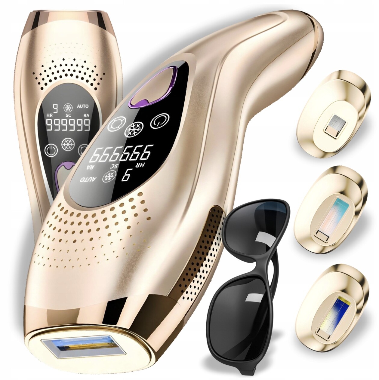 Ipl epilátor Ipl Bezbolestný Pro Obličej Těla Bikini Depilace FitbyMed