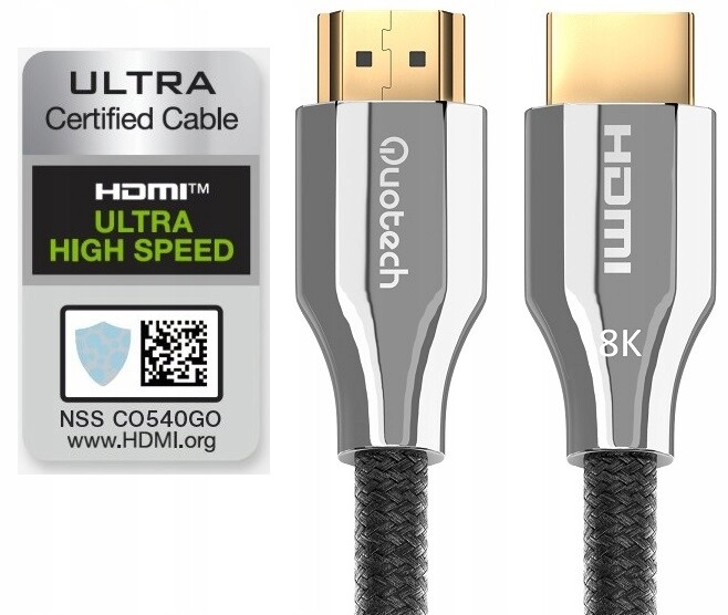 Hdmi 2.1 Ultra High Speed 8K Premium kabel 4,5 m