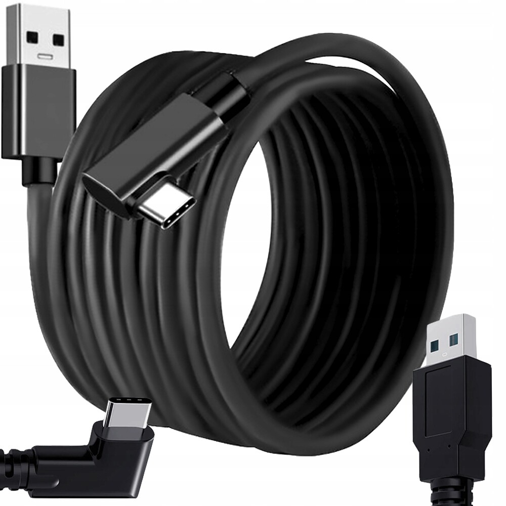Dlouhý Nabíjecí Kabel Usb A Na Typ C 5 m
