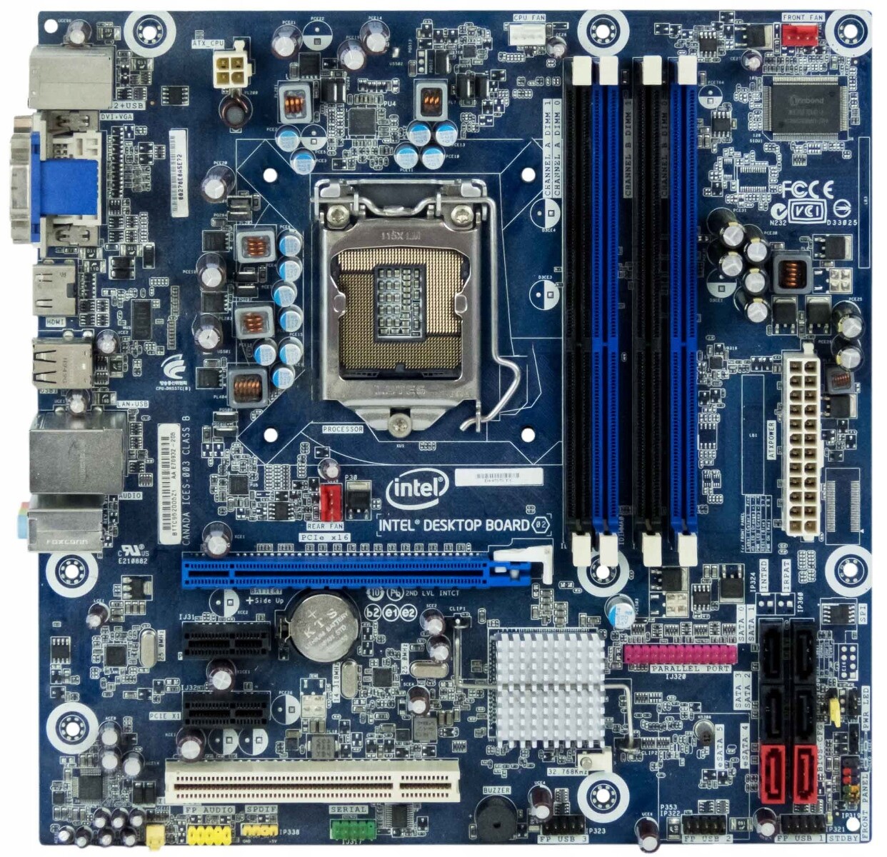 Intel DH55TC s.1156 DDR3 PCIe Pci microATX