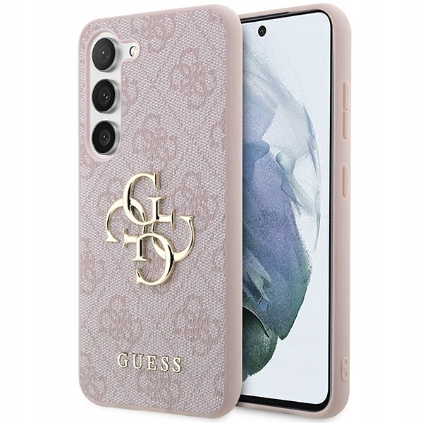 Guess GUHCSA554GMGPI A55 A556 růžová/pink hardcase 4G Big Metal Logo