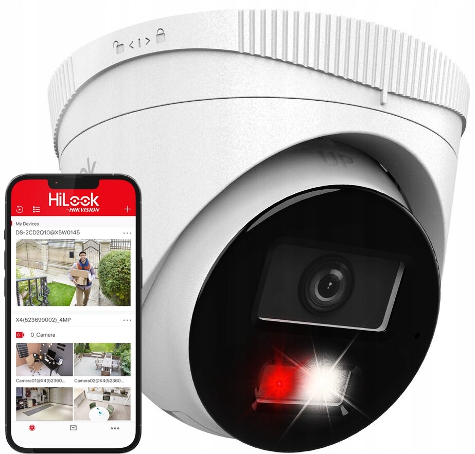 Ip kamera 6Mpx Venkovní IPCAM-T6-30DL HiLook od Hikvision Hd