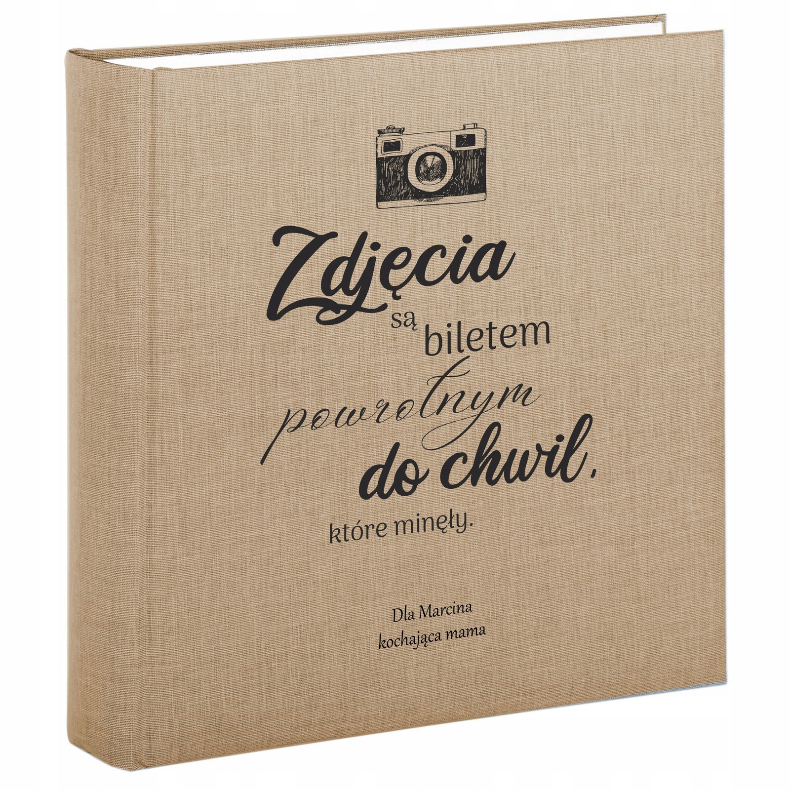 Album cestovatele na fotografie 50 karet Personalizovaný potisk Dovolená Cestování