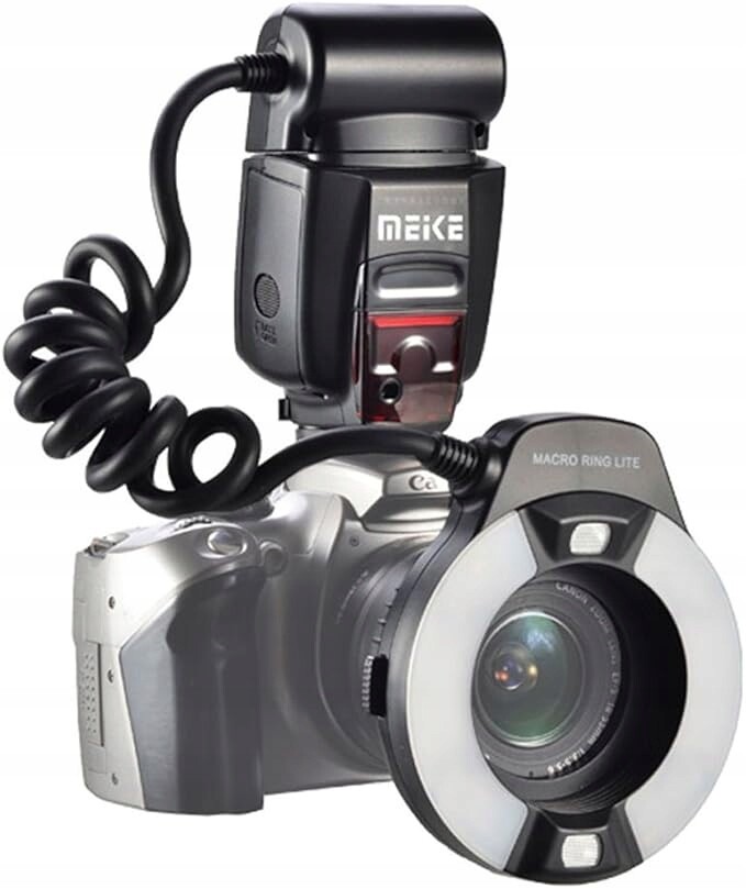 Makro Ring Blesková lampa pro fotoaparát Nikon D4 D800 D5200 D7100 Dslr