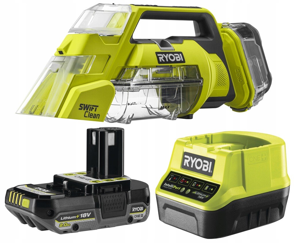 Ryobi RDC18-0 Vysavač +2Ah 18V 480 l/min One+
