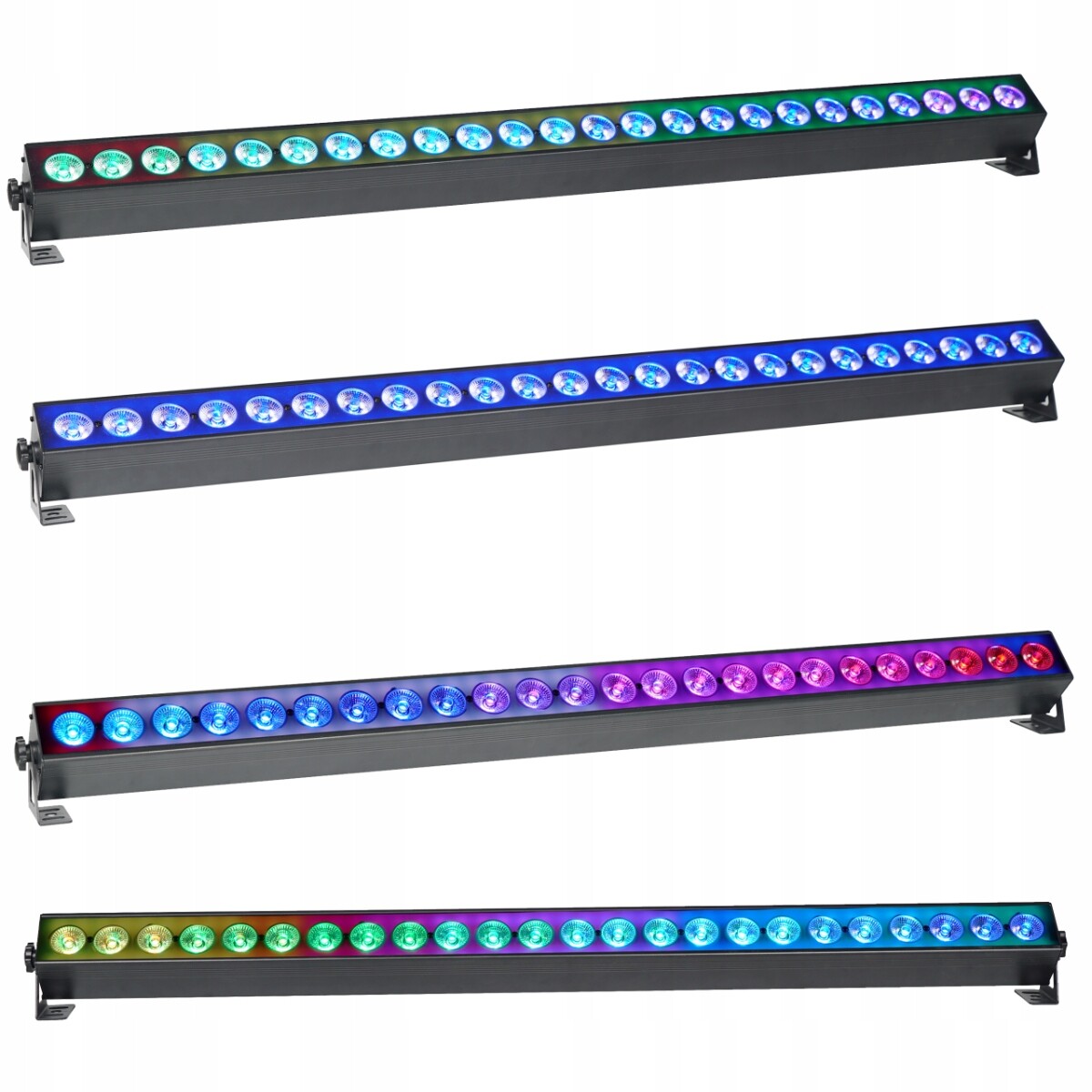 LIGHT4ME Aura Pixel Bar 24x3W Rgbw Led osvětlovací lišta DMX Rgb Smd