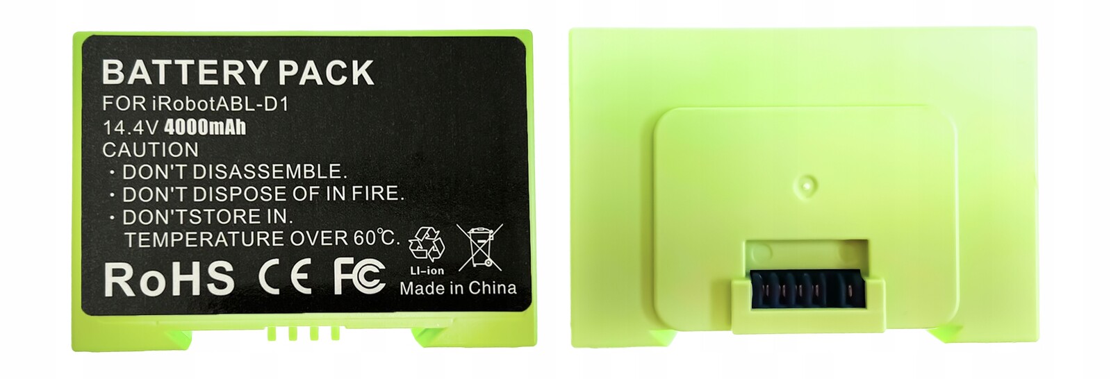 Nová baterie 14,4V 4000 mAh pro Roomba i3, 3150, 3158, 3550, 3558, 3556