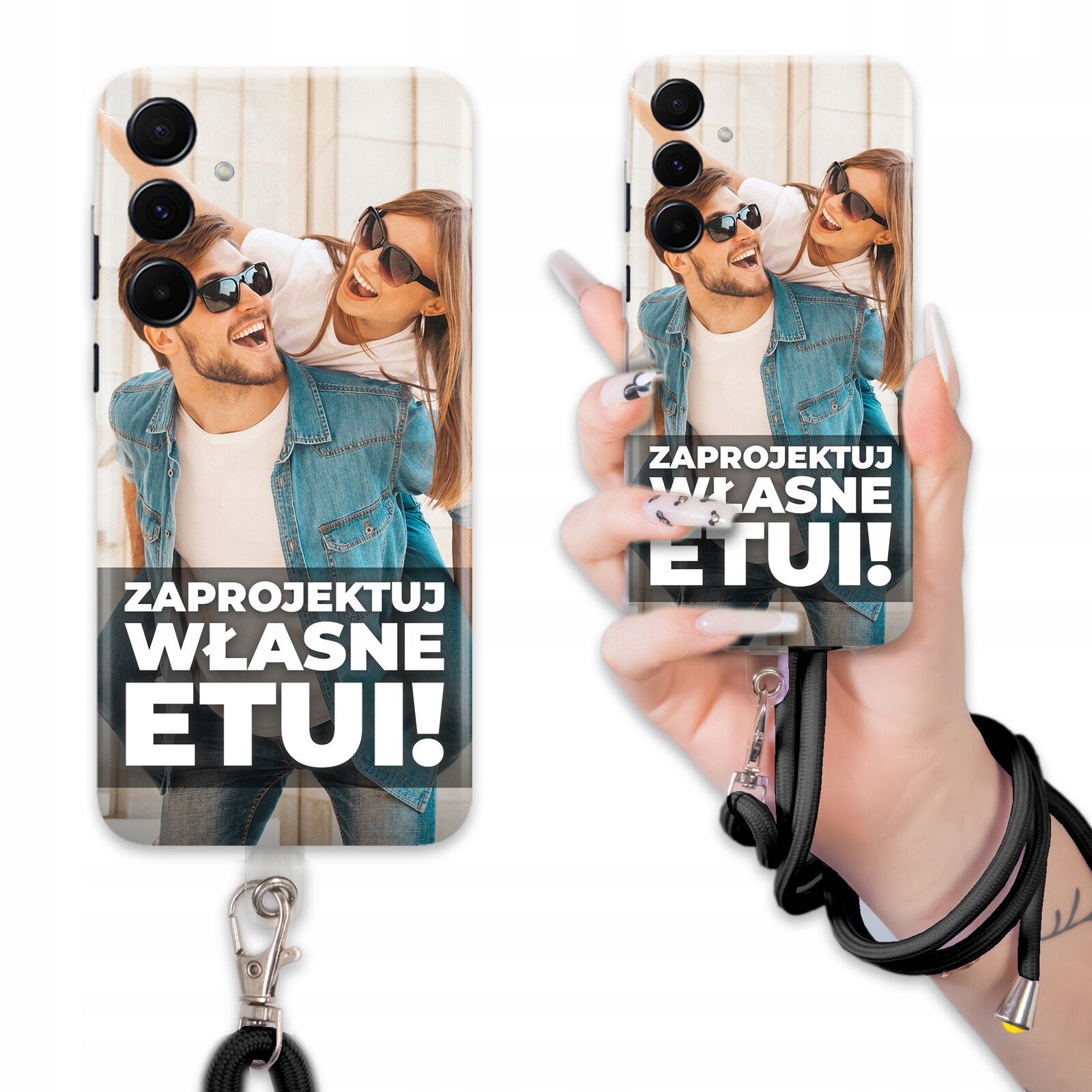 Pouzdro Pro Samsung A55 5G Se Šňůrkou Navrhněte Si Vlastní Design