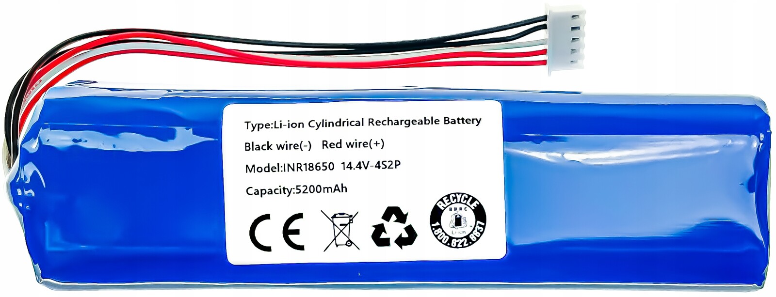 Nová baterie 5200 mAh pro vysavače Ecovacs T8AIVI, N7, O750, O20, O50