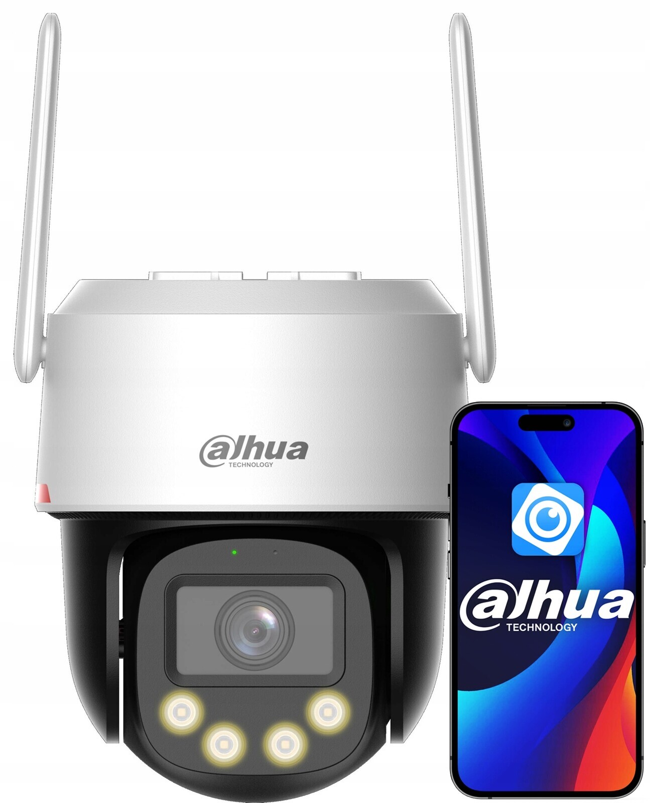 Venkovní otočná WiFi kamera Dahua P8F-PV WizColor s analýzou obrazu