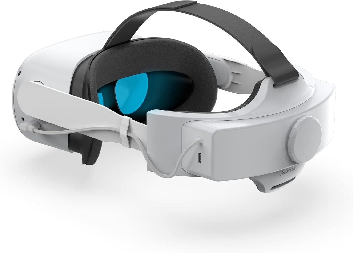 Pásek Pro Oculus Quest 2 Vr Baterie 5000 mAh Vyjímatelná Polštář