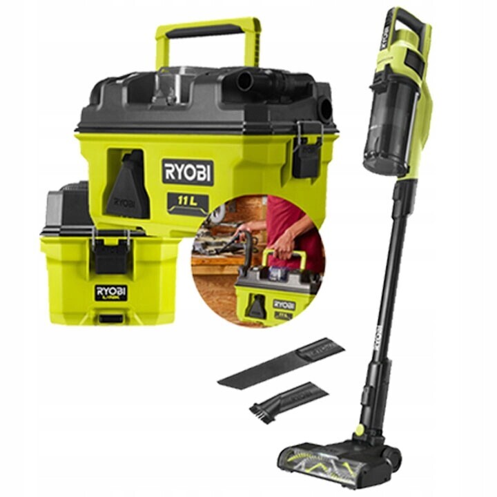 Bezdrátový Ruční Vysavač Průmyslový Pro Mokré Čištění Ryobi