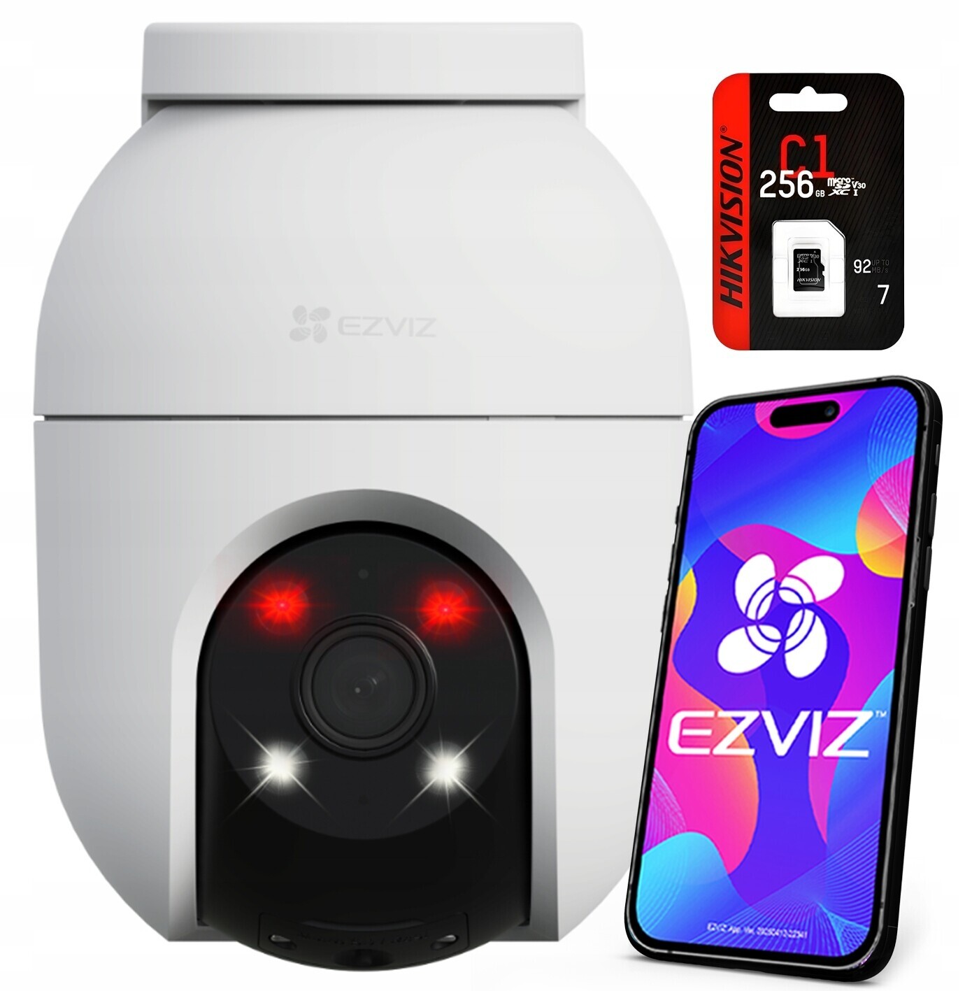 WiFi kamera otočná 4Mpx C8c 4MP 2K Dual Light Venkovní 256GB karta
