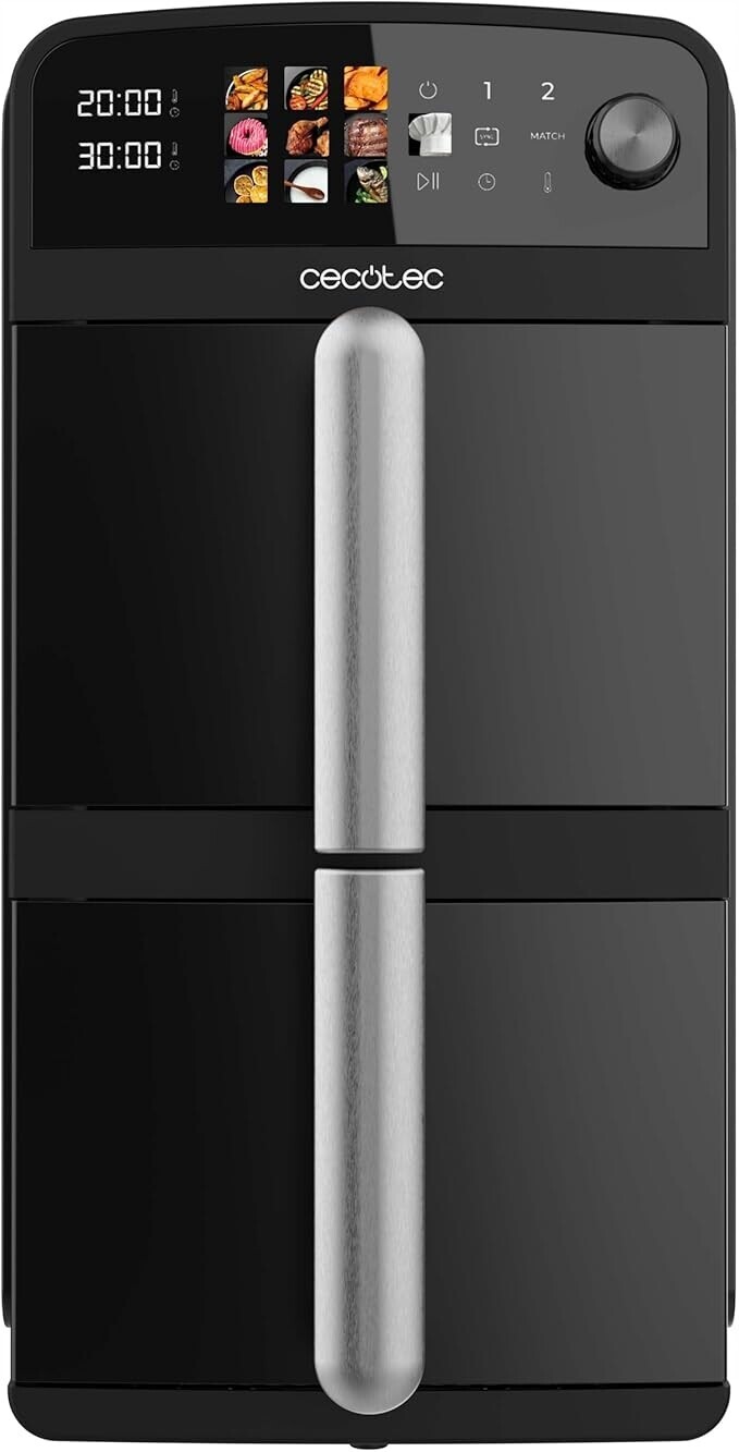 Fritéza bez tuku Cecotec 10L 2 komory 2400 W