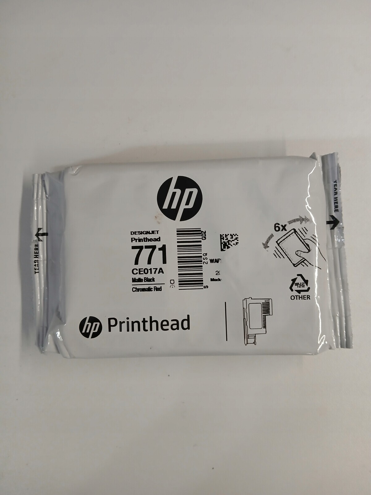 Hlavice Hp 771 CE017A MatteBlack Chromatic Red Z6200 Originální