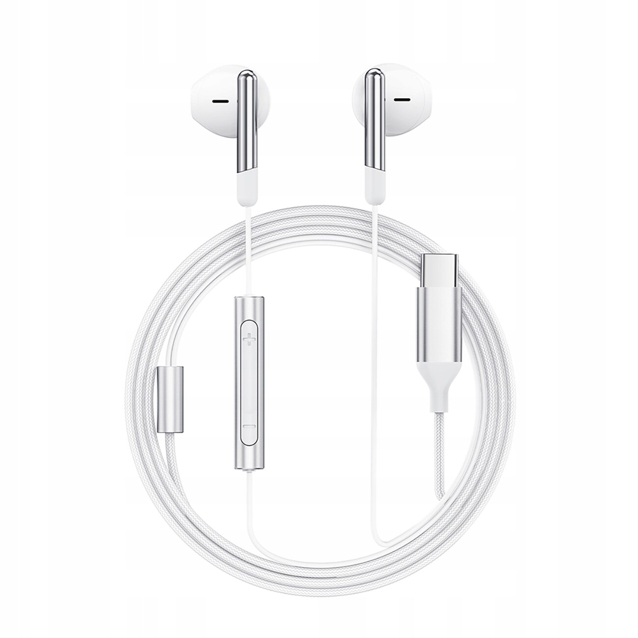 Drátová Sluchátka Usb-c S Mikrofonem A Dálkovým Ovládáním Telefonu