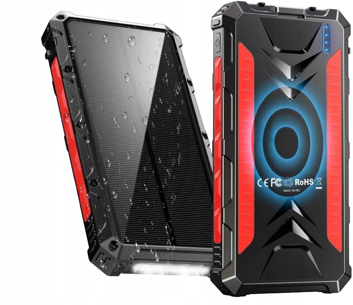 Powerbanka 36000MAH Mountain Grow Solární Indukce Usb-c Pd 20W 4x Usb