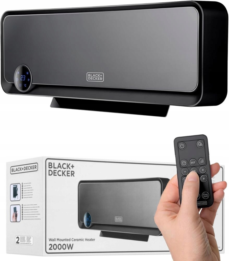 Termoventilátor Black&Decker BXWSH2000E 2000 W