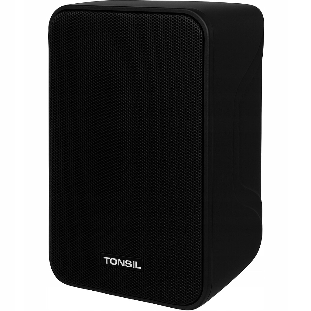 Nástěnný reproduktor Tonsil ZGS45 Ozvučení 100V 8ohm 40W/80W IP55 Černý