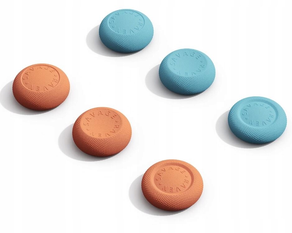 6x Savage Raven od Skull&Co Návleky na gumičky pro Joy-Con Nintendo Switch 2